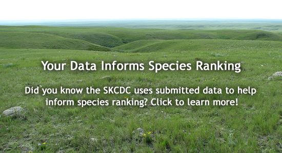 Your data informs species ranking.